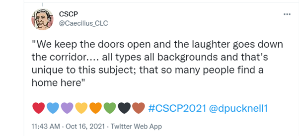 CSCP tweet