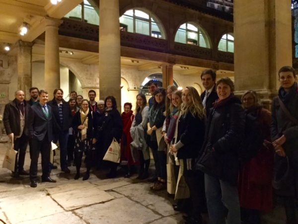 Walking in the footsteps of the Romans in Bath